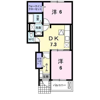 コートフリージアＢ 103【管理NO：1-016655002-01030】 ★家具家電は申し込み後に搬入します 2026年07月中旬入居可能の物件画像