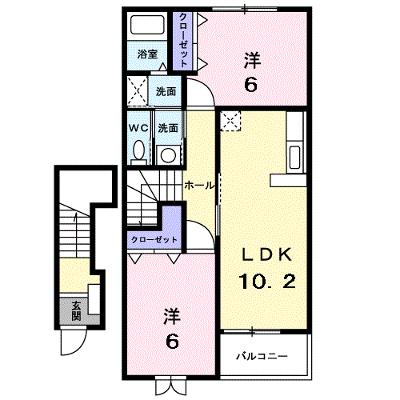 サン・プレイスＡ 203【管理NO：1-013406301-02030】 ★家具家電は申し込み後に搬入します 2026年07月中旬入居可能の物件画像