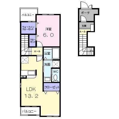Ｒ・Ｓ・Ｔ　Ⅰ 201【管理NO：1-013157401-02010】 ★家具家電は申し込み後に搬入しますの物件画像