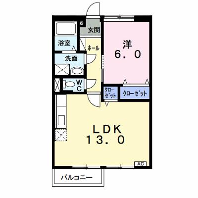 エスポアソールＢ 201【管理NO：1-006628202-02010】 ★家具家電は申し込み後に搬入しますの物件画像