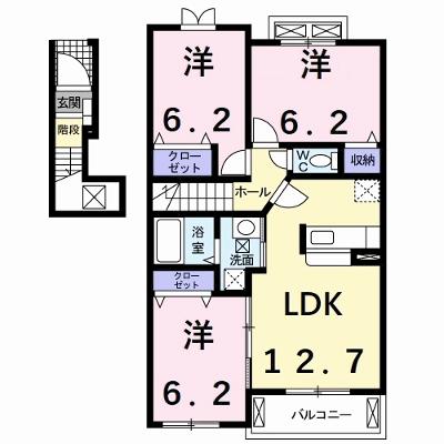 フリーデ 201【管理NO：1-015685101-02010】 2026年07月上旬入居可能の物件画像