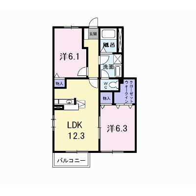 エンドレスハーモニー 103【管理NO：1-011200201-01030】 2026年08月中旬入居可能の物件画像