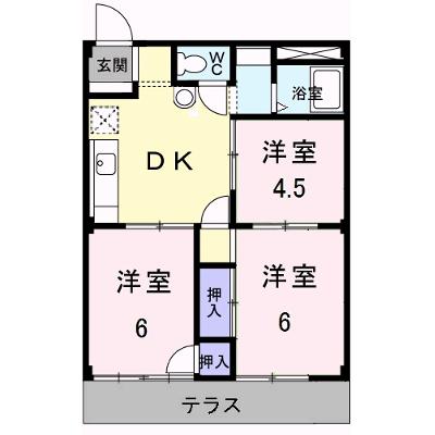 コーポラスタウン白鳥Ｄ 102【管理NO：1-002204704-01020】 2026年07月下旬入居可能の物件画像
