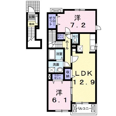 シャルマン　メゾン 201【管理NO：1-016210301-02010】の物件画像