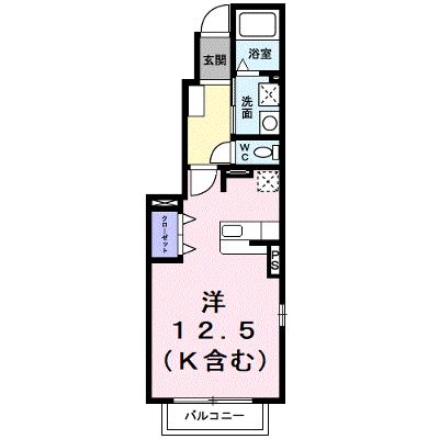 モデルノ　デーア 101【管理NO：1-015572401-01010】の物件画像
