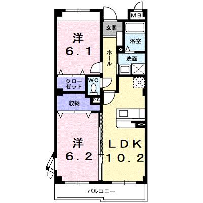 イーメゾンズ豊倉 208【管理NO：1-012740301-02070】 ★家具家電は申し込み後に搬入しますの物件画像