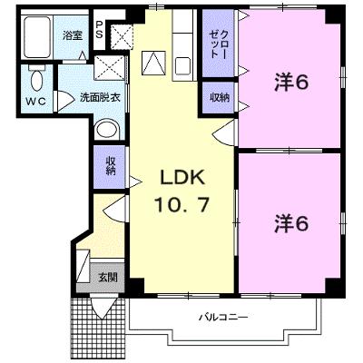 ピ－スコ－ト 102【管理NO：1-011893101-01020】 ★家具家電は申し込み後に搬入しますの物件画像