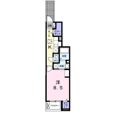フェリーチェ 103【管理NO：1-025779201-01030】 ★家具家電は申し込み後に搬入します 2026年08月中旬入居可能の物件画像