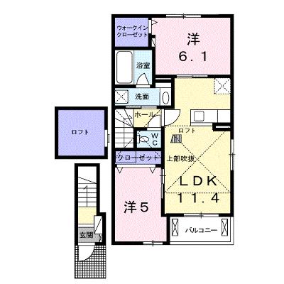 ル・リアンⅡ　Ｅａｓｔ 202【管理NO：1-020322402-02020】 ★家具家電は申し込み後に搬入しますの物件画像