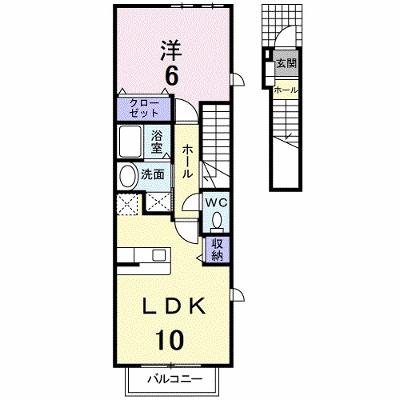 ベルメゾン 201【管理NO：1-017305101-02010】 ★家具家電は申し込み後に搬入します 2026年08月中旬入居可能の物件画像