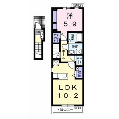 アンダンテⅡ 202【管理NO：1-021545501-02020】 ★家具家電は申し込み後に搬入しますの物件画像