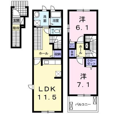 アネックスパークハイツ 205【管理NO：1-017485901-02040】 ★家具家電は申し込み後に搬入しますの物件画像