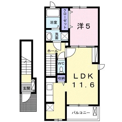 アドラブール 205【管理NO：1-027331301-02040】の物件画像