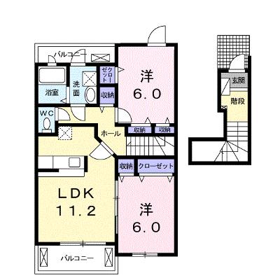 グランヒルＡ 202【管理NO：1-014989301-02020】 ★家具家電は申し込み後に搬入します★の物件画像