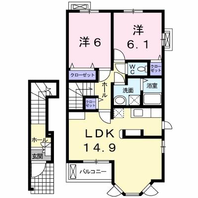 グランデヒサノＢ 202【管理NO：1-013200602-02020】 2026年07月中旬入居可能の物件画像
