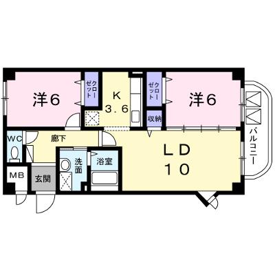 ラモーリ緑 201【管理NO：1-012482201-02010】 ★家具家電は申し込み後に搬入します 2026年07月下旬入居可能の物件画像