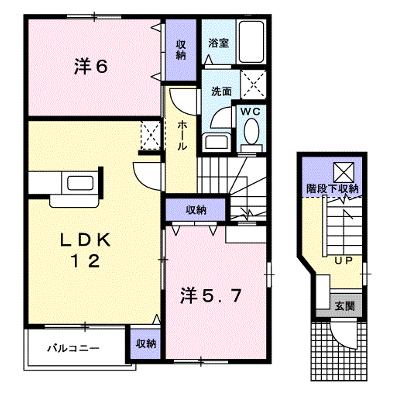 ロジュマン　Ｍ＆Ａ 202【管理NO：1-011124701-02020】 ★家具家電は申し込み後に搬入します 2026年07月下旬入居可能の物件画像
