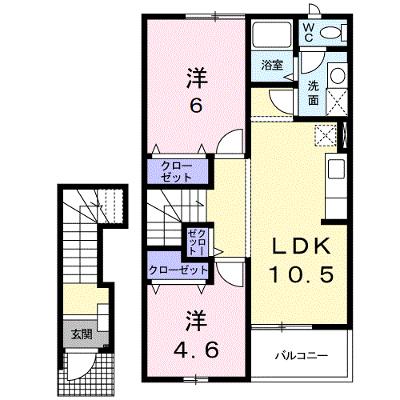 ツインズパレスⅠ 202【管理NO：1-009523501-02020】 ★家具家電は申し込み後に搬入しますの物件画像