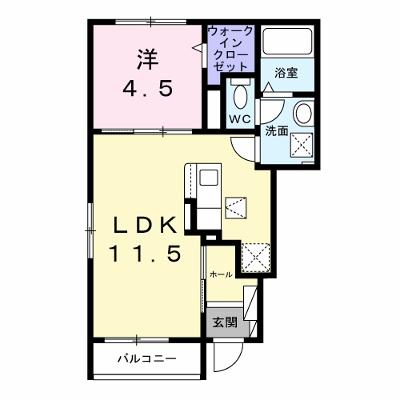 メゾン　ルミエール 101【管理NO：1-028364601-01010】 ★家具家電は申し込み後に搬入します★ ★2026年11月下旬入居可能★の物件画像