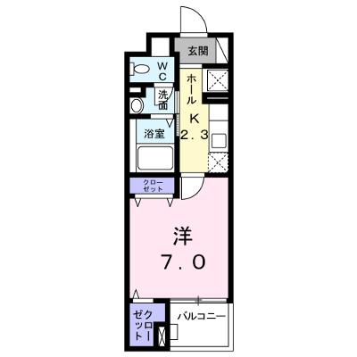 サン　グリーン 303【管理NO：1-023205601-03030】 ★家具家電は申し込み後に搬入します 2026年08月上旬入居可能の物件画像