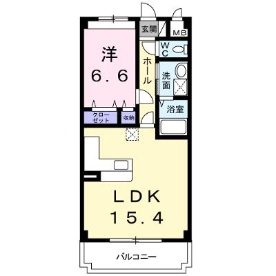 スマイルＫ・Ⅱ 303【管理NO：1-012852301-03030】 ★家具家電は申し込み後に搬入しますの物件画像
