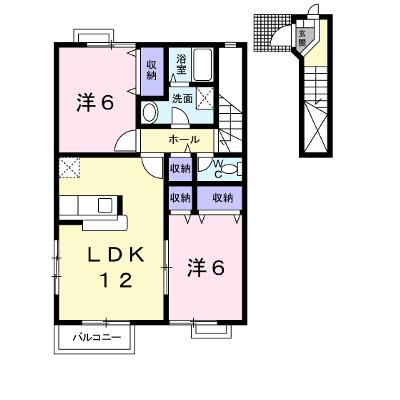 アメニティプレイス 203【管理NO：1-010195301-02030】 ★家具家電は申し込み後に搬入しますの物件画像