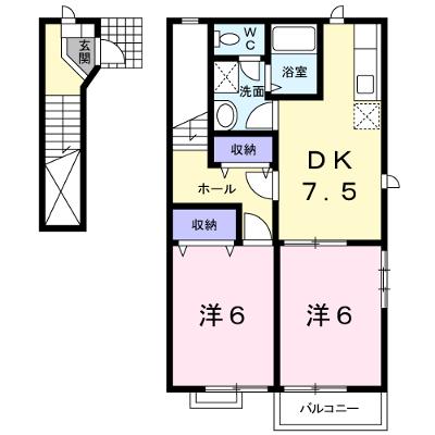 スカイハイム 201【管理NO：1-010148501-02010】 ★家具家電は申し込み後に搬入します★の物件画像