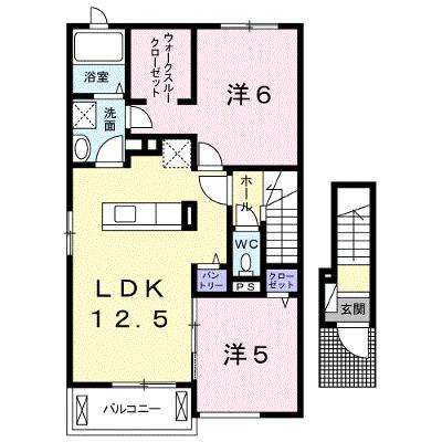 リベルテ　Ⅰ 201【管理NO：1-022741801-02010】 ★家具家電は申し込み後に搬入しますの物件画像