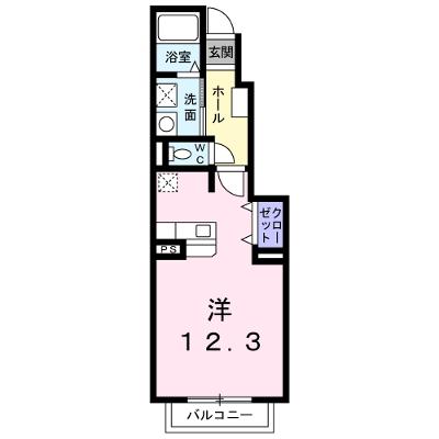 アンソレイエ　ガルデン 102【管理NO：1-013160001-01020】 ★家具家電は申し込み後に搬入します★の物件画像