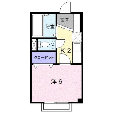 メゾン　アイリス 102【管理NO：1-007748401-01020】 ★家具家電は申し込み後に搬入します 2026年07月上旬入居可能の物件画像