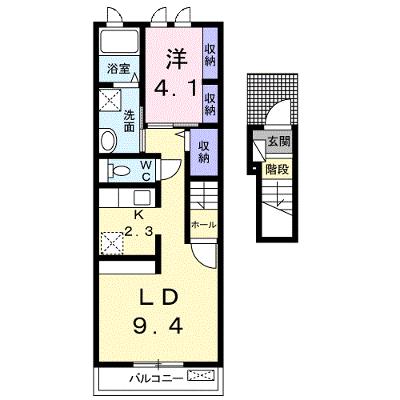 ルピナス鳥取 201【管理NO：1-022214501-02010】 ★家具家電は申し込み後に搬入します 2026年08月中旬入居可能の物件画像