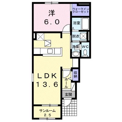 グリーンウッド　白山 101【管理NO：1-019713001-01010】 ★家具家電は申し込み後に搬入しますの物件画像