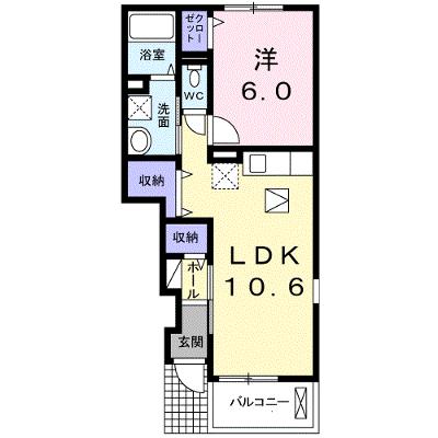 アバンツァート　Ⅰ 102【管理NO：1-017265801-01020】 ★家具家電は申し込み後に搬入します★の物件画像