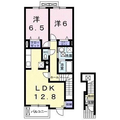 ブリッサ　Ⅰ 203【管理NO：1-015455501-02030】 ★家具家電は申し込み後に搬入します★の物件画像