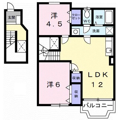 サンシャインヒルズ 201【管理NO：1-012551901-02010】 ★家具家電は申し込み後に搬入しますの物件画像