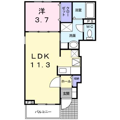 シェリッシェ 101【管理NO：1-018183701-01010】 ★家具家電は申し込み後に搬入します 2026年07月下旬入居可能の物件画像