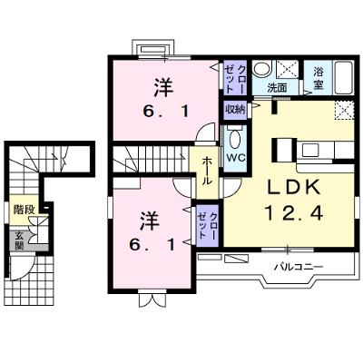 アイ・メゾンＡ 201【管理NO：1-013233201-02010】 ★家具家電は申し込み後に搬入しますの物件画像