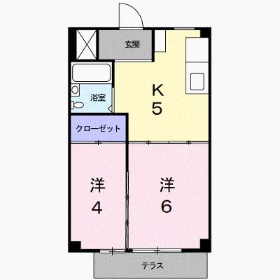 シングルハウスＫ 1A【管理NO：1-003272701-01010】 ★家具家電は申し込み後に搬入します★の物件画像
