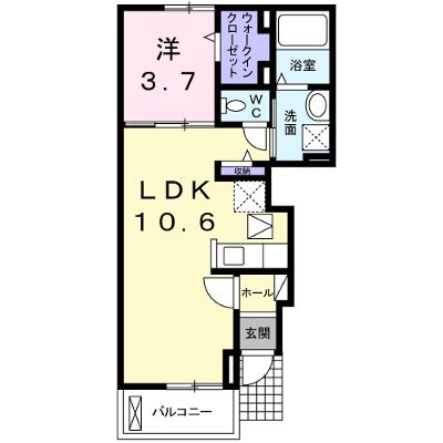 サンリットＮ　Ａ 101【管理NO：1-022064901-01010】 ★家具家電は申し込み後に搬入しますの物件画像
