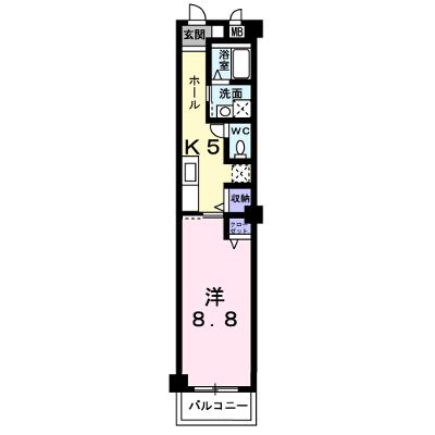 エーデル・モーデ 303【管理NO：1-012838501-03030】 ★家具家電は申し込み後に搬入しますの物件画像
