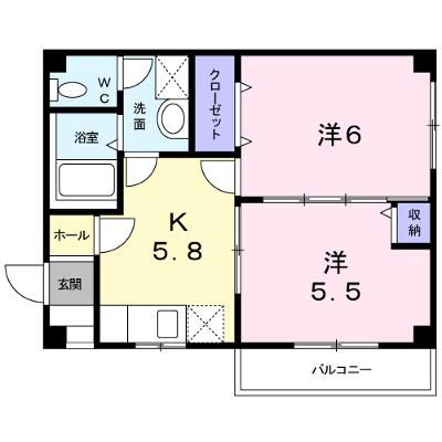 ヴィア・ラッテア 202【管理NO：1-010691101-02020】 ★家具家電は申し込み後に搬入しますの物件画像
