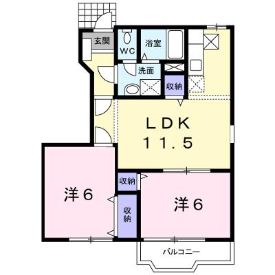 シャトーブランⅡ 101【管理NO：1-009497702-01010】 ★家具家電は申し込み後に搬入しますの物件画像