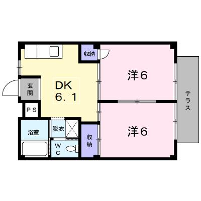 シティハイツ新正Ｂ 1A【管理NO：1-002417501-01010】 ★家具家電は申し込み後に搬入します 2026年07月上旬入居可能の物件画像
