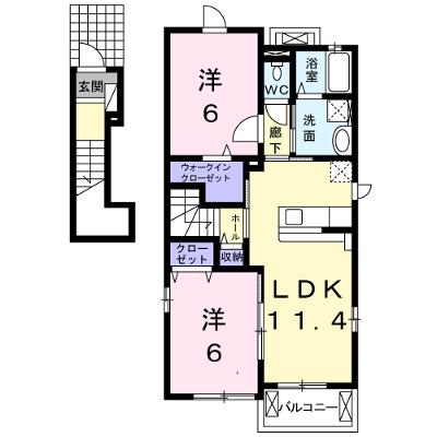 グリーンヒルズ　Ⅱ　Ａ 201【管理NO：1-022846801-02010】 ★家具家電は申し込み後に搬入します 2026年07月中旬入居可能の物件画像