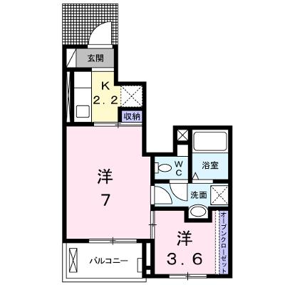 コートハウス安塚 105【管理NO：1-019651401-01050】 ★家具家電は申し込み後に搬入します★の物件画像