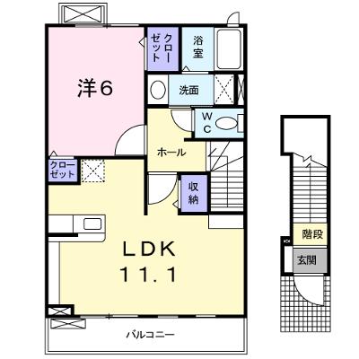 エーン　モーレン 201【管理NO：1-016004001-02010】 ★家具家電は申し込み後に搬入しますの物件画像