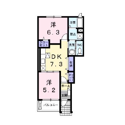 シェーネ・パラッツオＣ 103【管理NO：1-015219003-01030】 ★家具家電は申し込み後に搬入しますの物件画像