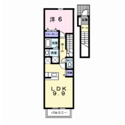 ヒラソル岡野 203【管理NO：1-013961001-02030】 ★家具家電は申し込み後に搬入します★の物件画像