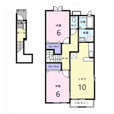サンシャインヴィラⅡ 201【管理NO：1-014339701-02010】 ★家具家電は申し込み後に搬入しますの物件画像