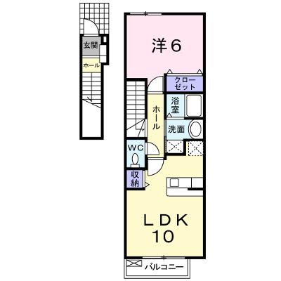 クレア　フォー　シーズンズＢ 202【管理NO：1-014096202-02020】 ★家具家電は申し込み後に搬入します★の物件画像